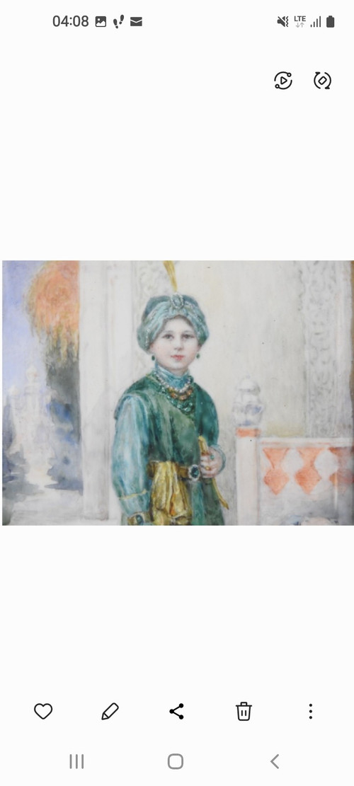 B. CHAUX 1938 orientalist