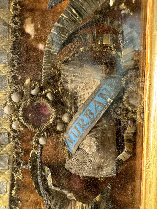 Important Reliquary With Four Relics And Agnus Dei - 18th century