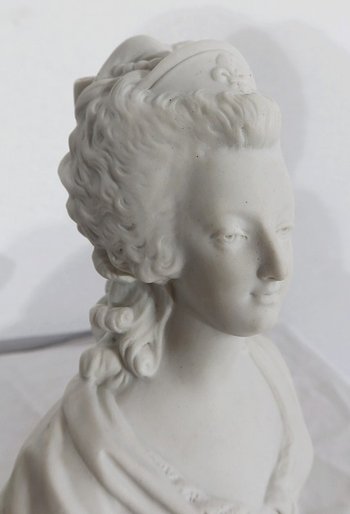 Busto in biscotto di Maria Antonietta - Fine XIX secolo