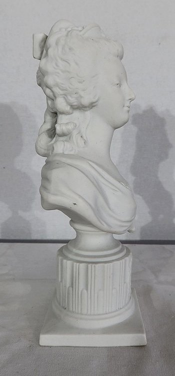 Busto in biscotto di Maria Antonietta - Fine XIX secolo