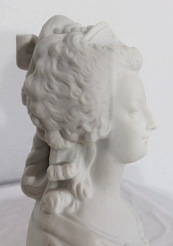 Busto in biscotto di Maria Antonietta - Fine XIX secolo