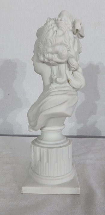 Busto in biscotto di Maria Antonietta - Fine XIX secolo