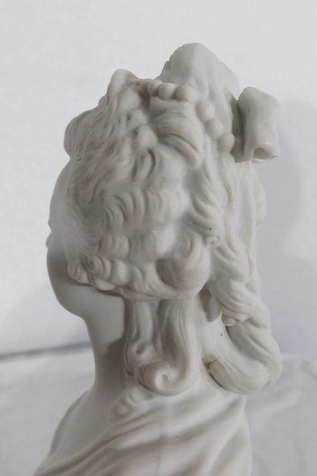 Busto in biscotto di Maria Antonietta - Fine XIX secolo