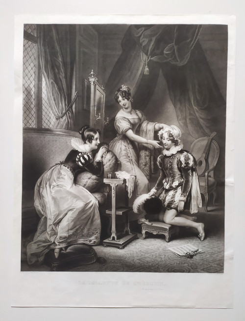  Mariage De Figaro Gravure Par Sixdeniers 19ème 