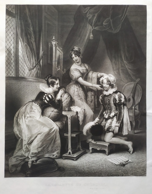 Mariage De Figaro Gravure Par Sixdeniers 19ème 