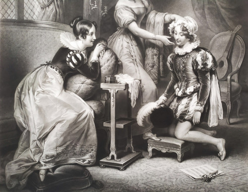 Mariage De Figaro Gravure Par Sixdeniers 19ème 