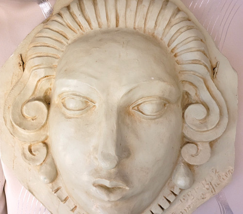 Bassorilievo Art déco firmato Julien Bloinmy data 1881 1932