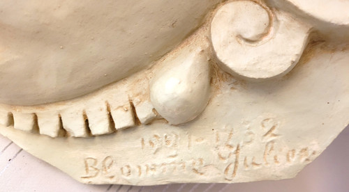 Bassorilievo Art déco firmato Julien Bloinmy data 1881 1932