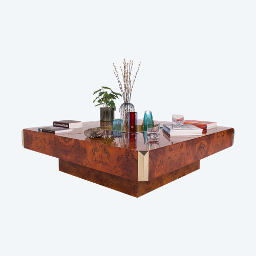 Grande table basse “Alveo”, Willy Rizzo & Mario Sabot.