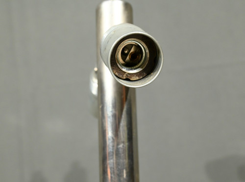 Lampada in onice e cromo, Art Déco - 1930