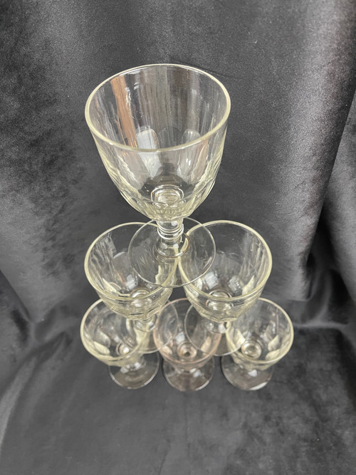 Set di 6 bicchieri Baccarat Médicis