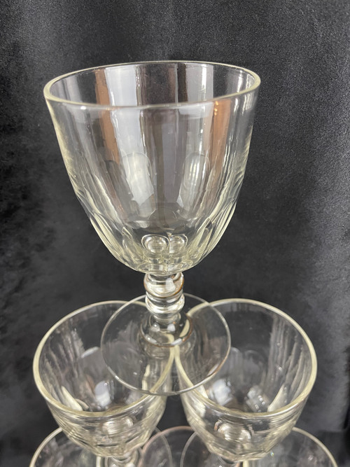 Set di 6 bicchieri Baccarat Médicis