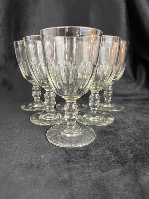 Set di 6 bicchieri Baccarat Médicis