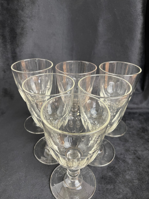 Set di 6 bicchieri Baccarat Médicis
