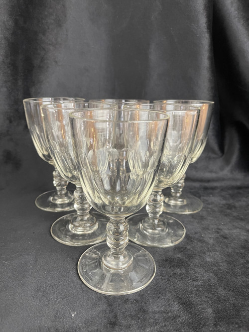 Set di 6 bicchieri Baccarat Médicis