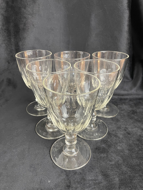 Set di 6 bicchieri Baccarat Médicis
