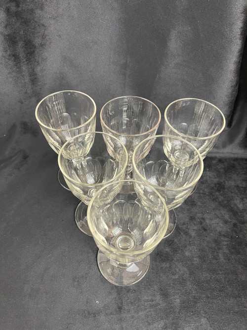 Set di 6 bicchieri Baccarat Médicis