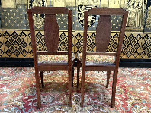Pair of art deco chairs