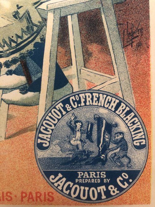 Maitres de l'affiche plate 90 Cirage Jacquot by Lucien Lefevre 1897