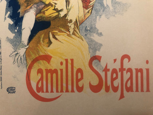Masters of the poster plate 93 Camille Stephani by Jules Cheret 1987