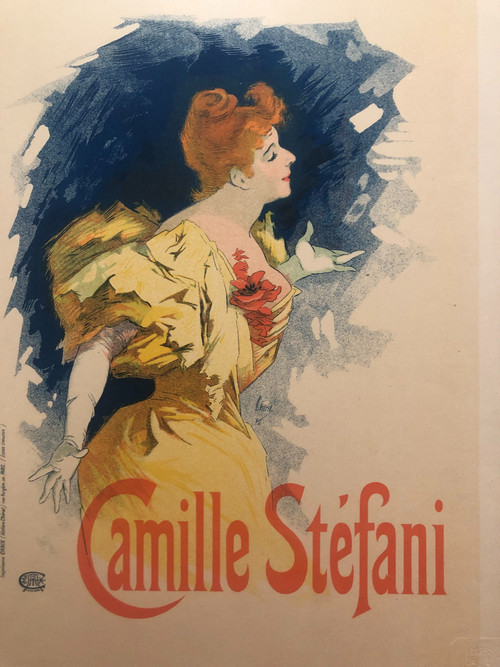 Masters of the poster plate 93 Camille Stephani by Jules Cheret 1987