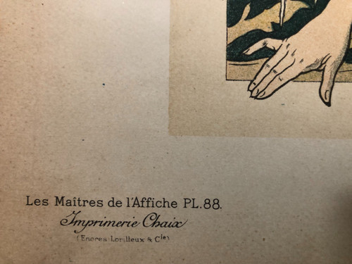Masters of the poster plate 96 Cabourg by Henri Privat-Livemont 1897