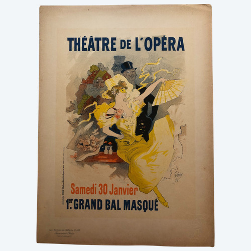 Maitres de l'affiche planche 57 Théâtre de l'Opéra par Jules Chéret 1897