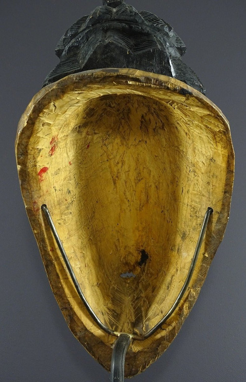 Côte D’ivoire, Peuple Gouro, Années 1940/1950, Masque De Danse Féminin « Gu ».