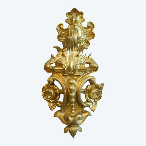 "Coppia di importanti porte a sbalzo in stile Regency del XIX sec.