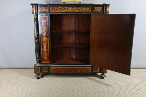 Buffet d'appui en marqueterie XIXème siècle