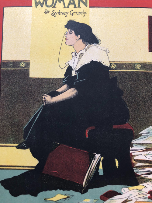 maitres de l'affiche planche 79 The New Woman par H.G. Morrow 1897