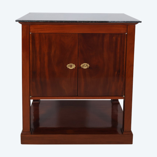 Mahogany writing table, Empire period