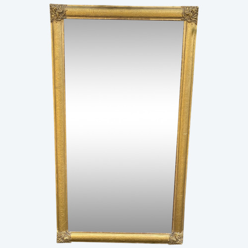Miroir Rectangulaire Doré XIXème (1,75m X 98,5cm)