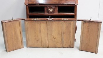 Bureau de pente Louis XV d'Armateur en Acajou - Région Nantaise  XVIIIe