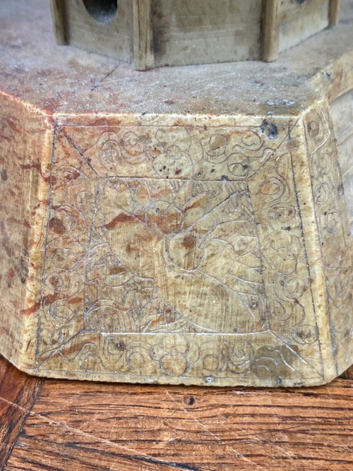 Pietre dure che rappresentano le pagode della Cina del XIX secolo