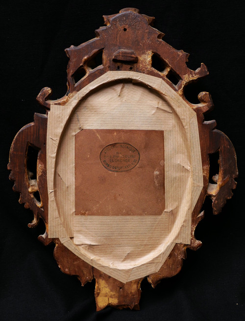 Atelier de Tito FRANCOLINI, Italienne au tambourin