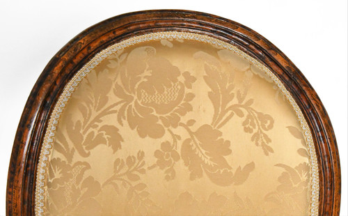 Pair of Louis XVI period cabriolet armchairs