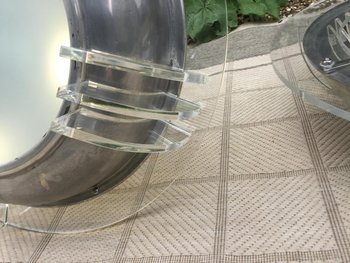 Pair Of Art-deco Chandeliers