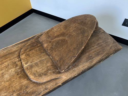 Bench, African Senoufo bed, Ivory Coast, 1950s