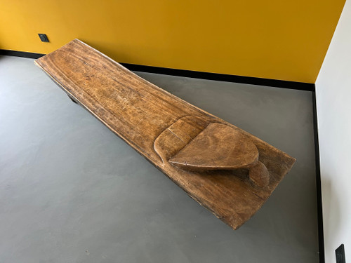 Bench, African Senoufo bed, Ivory Coast, 1950s