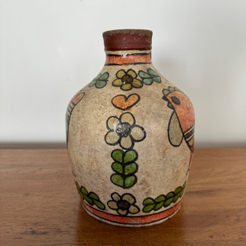Lampe en céramique 1960 vintage Carmo Saude Portugal XXe