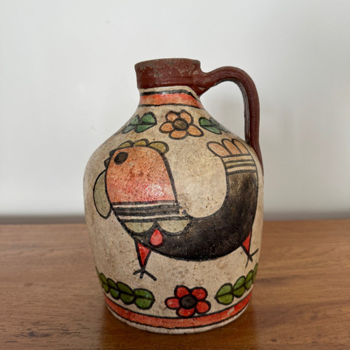 Lampe en céramique 1960 vintage Carmo Saude Portugal XXe
