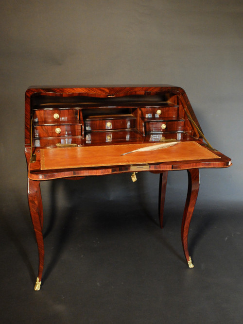 Bureau de pente d'époque Louis XV