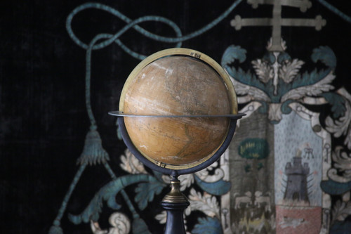 Globo terrestre di Charles Dien, 1840-1850