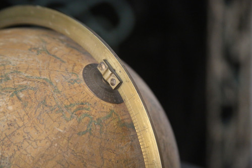 Globo terrestre di Charles Dien, 1840-1850