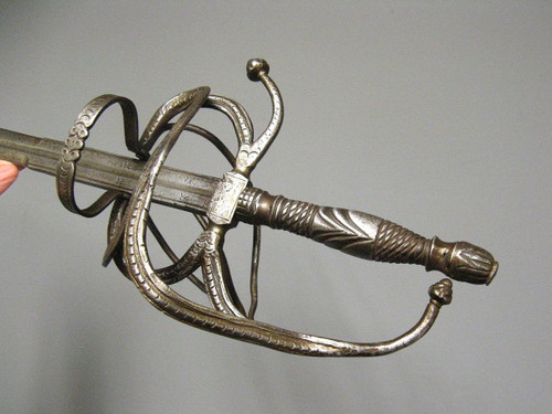 16th/17th century style rapier from the Viollet Le Duc 19th century period.