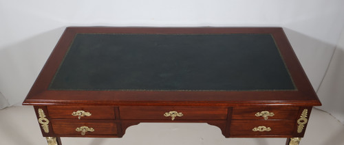 Bureau plat double face Style retour d’Égypte époque fin XIXe