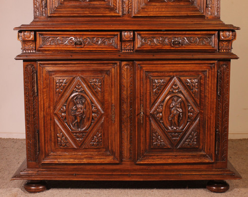 Renaissance Buffet Representing The 4 Seasons Circa 1580 - France