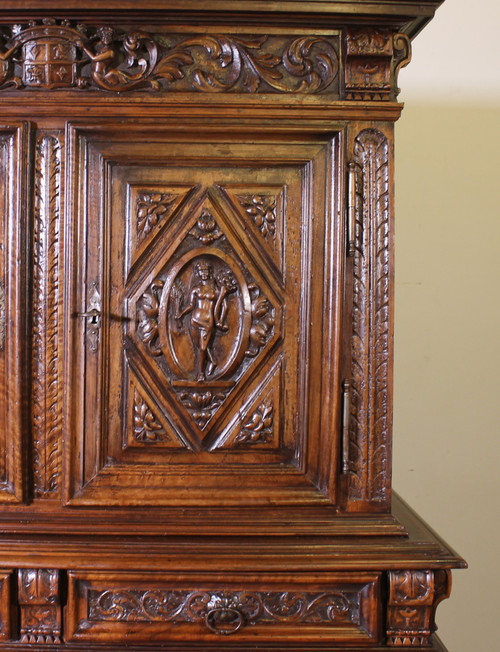 Renaissance Buffet Representing The 4 Seasons Circa 1580 - France