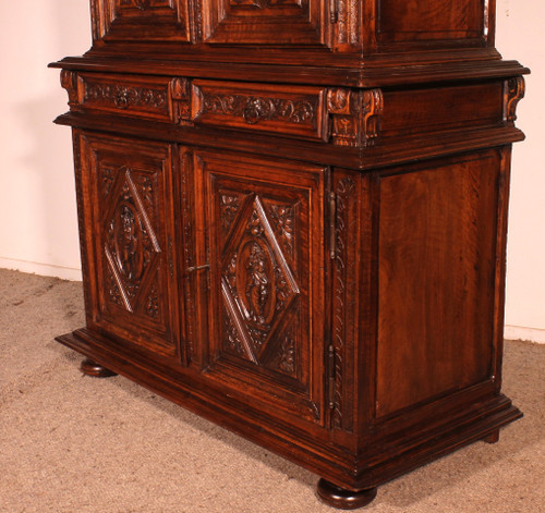 Renaissance Buffet Representing The 4 Seasons Circa 1580 - France